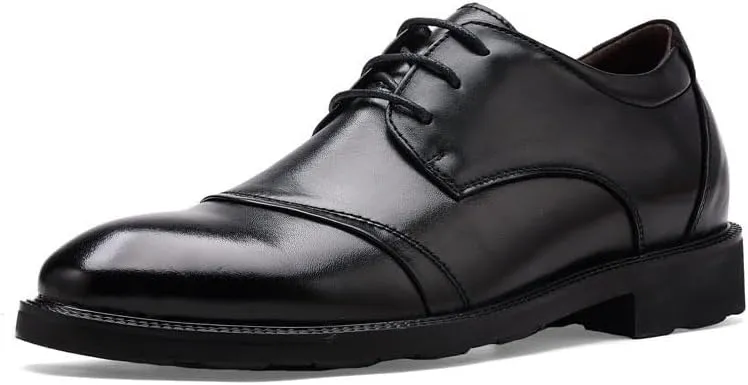 Men's Classic Lace-up Formal Oxfords Fashion Pointed Toe Business Tuxedo Dress Shoes for Men