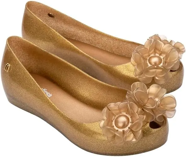 mini melissa Girl's Ultragirl Springtime Ballet Flat