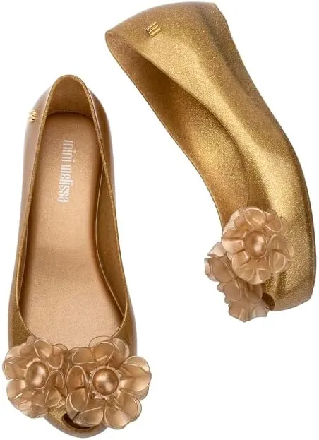 mini melissa Girl's Ultragirl Springtime Ballet Flat