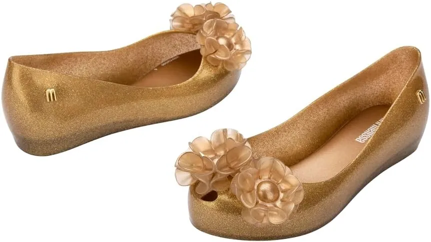 mini melissa Girl's Ultragirl Springtime Ballet Flat