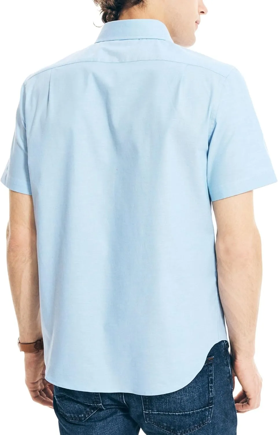 Nautica Men's Oxford Short-Sleeve Shirt