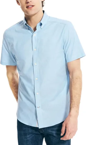 Nautica Men's Oxford Short-Sleeve Shirt
