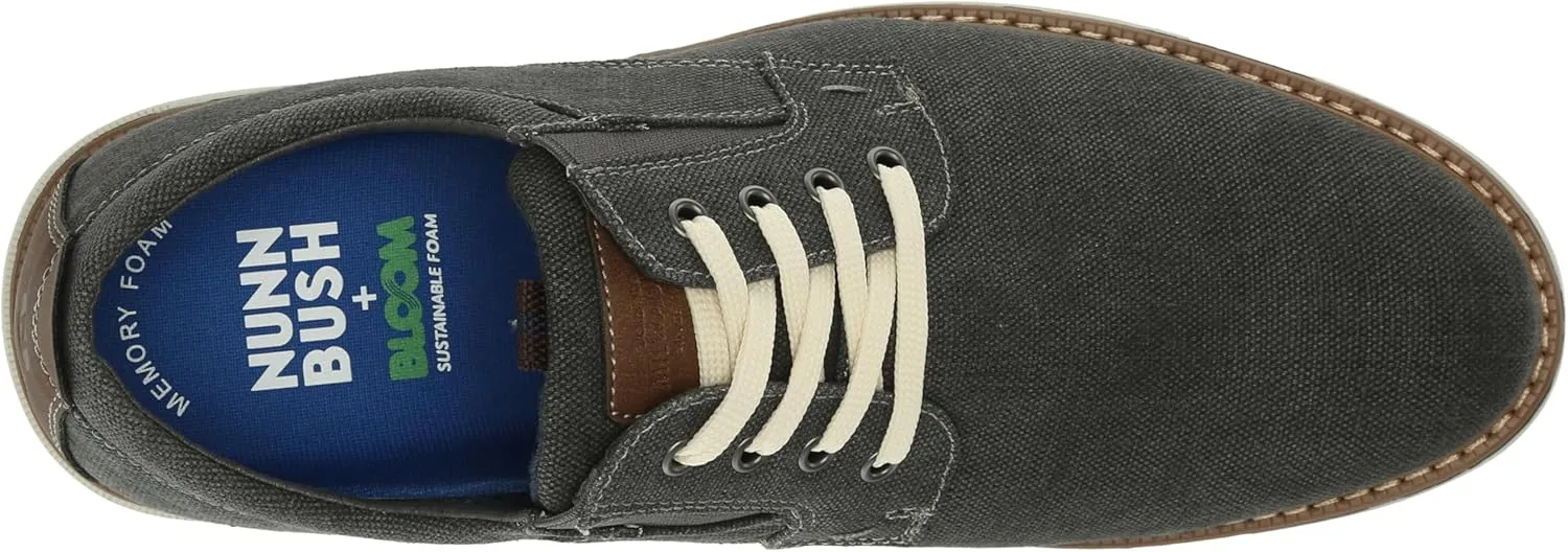 Nunn Bush Men's, Otto Canvas Plain Toe Oxford