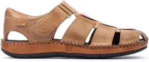 PIKOLINOS Flat Sandals Leather Tarifa for Man