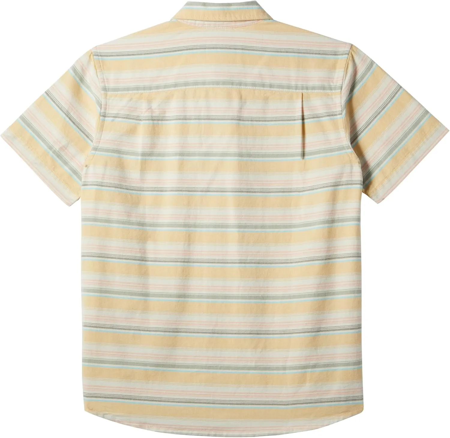 Quiksilver Boys' Oxford Strip Classic Button Up Woven Top Youth