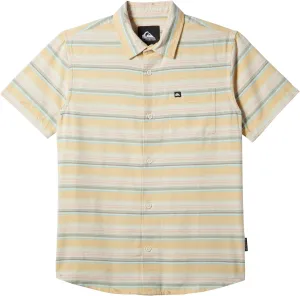 Quiksilver Boys' Oxford Strip Classic Button Up Woven Top Youth