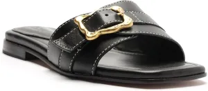 SCHUTZ Women's Wavy Flat Sandal