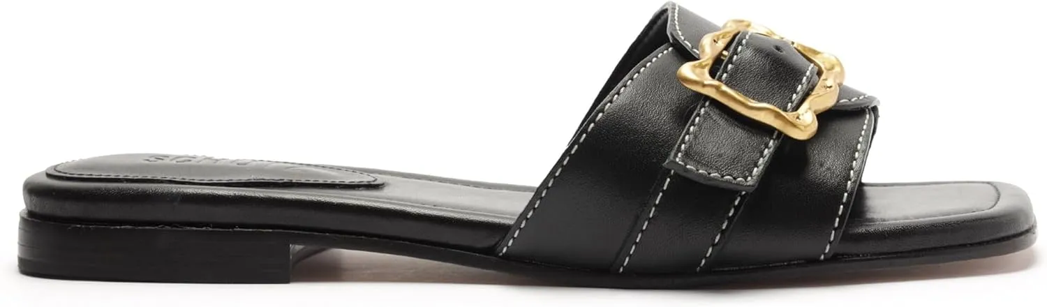 SCHUTZ Women's Wavy Flat Sandal