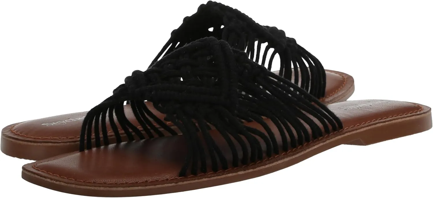 Seychelles Women's Mahogany Flat Sandal