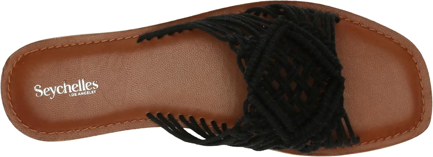 Seychelles Women's Mahogany Flat Sandal