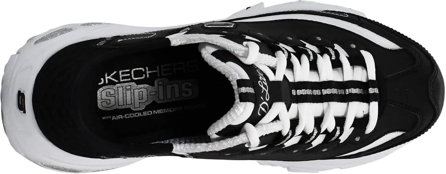 Skechers Women's D'Lites New Scene Hands Free Slip-Ins Sneaker