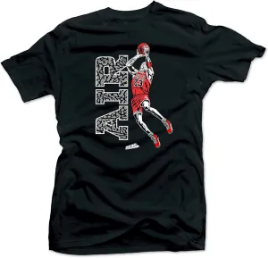 SNELOS Shirt to Match Jordan Retro 3" Red Cement 2020 Sneaker Tees