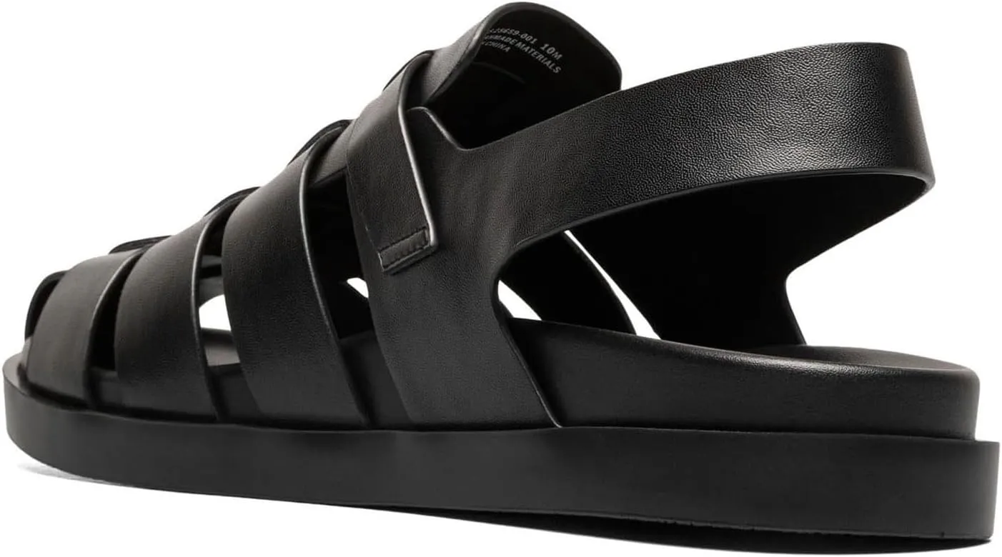 STACY ADAMS Men's Montego Slingback Buckle Sandal Flat