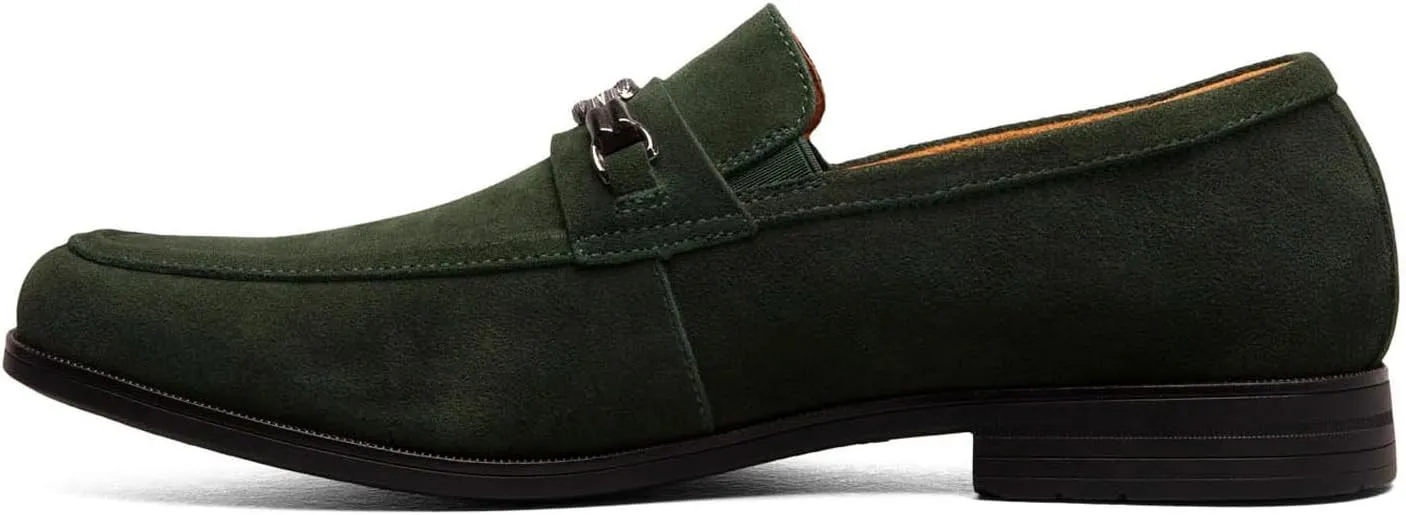 Stacy Adams Men's Ravelle Moc Toe Bit Slip on Loafer