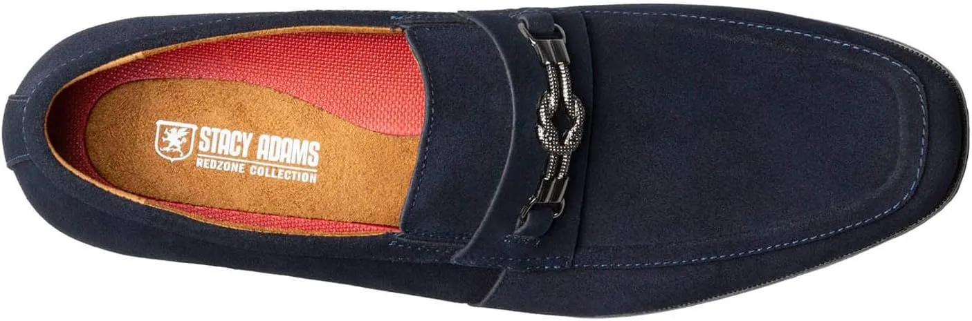 Stacy Adams Men's Ravelle Moc Toe Bit Slip on Loafer