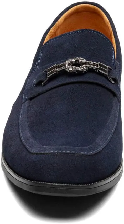 Stacy Adams Men's Ravelle Moc Toe Bit Slip on Loafer