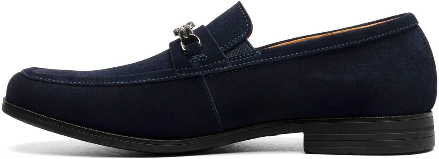 Stacy Adams Men's Ravelle Moc Toe Bit Slip on Loafer