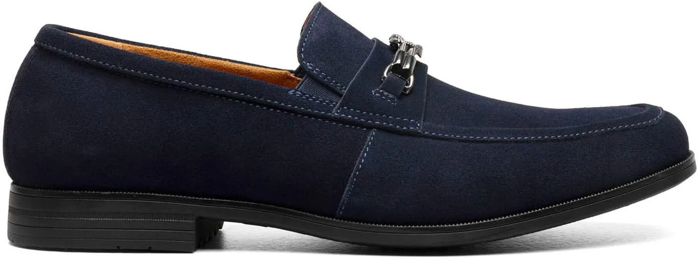 Stacy Adams Men's Ravelle Moc Toe Bit Slip on Loafer