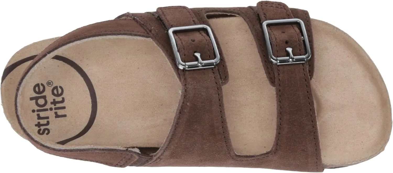 Stride Rite Unisex-Child Leo Boy's Buckle Sandal