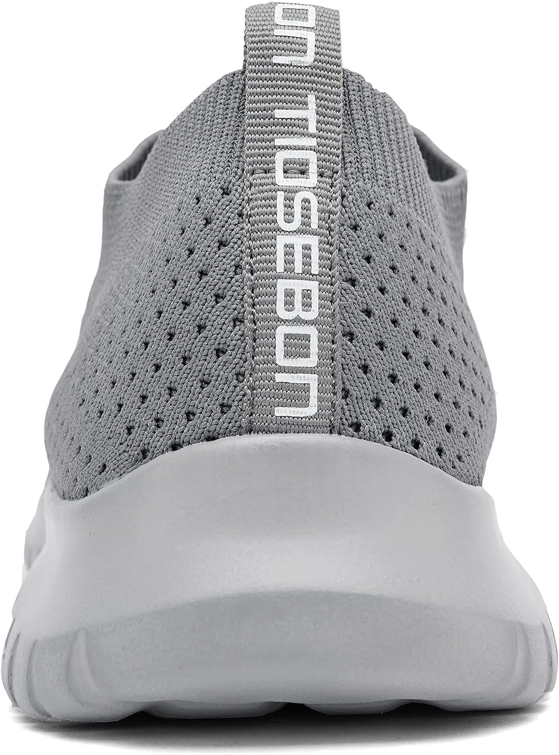 TIOSEBON Men's Slip On Walking Shoes Knit Mesh Tennis Sneaker