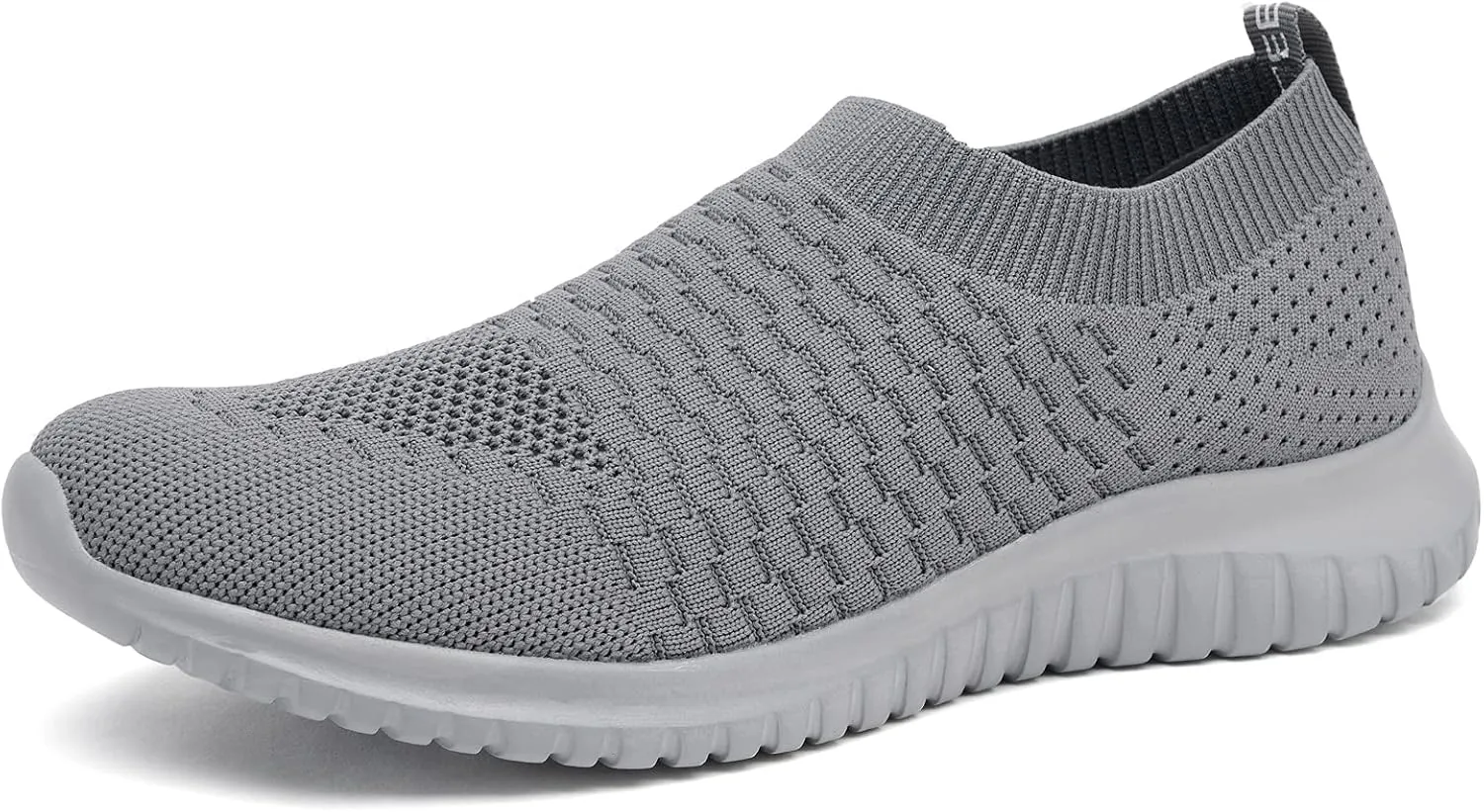 TIOSEBON Men's Slip On Walking Shoes Knit Mesh Tennis Sneaker