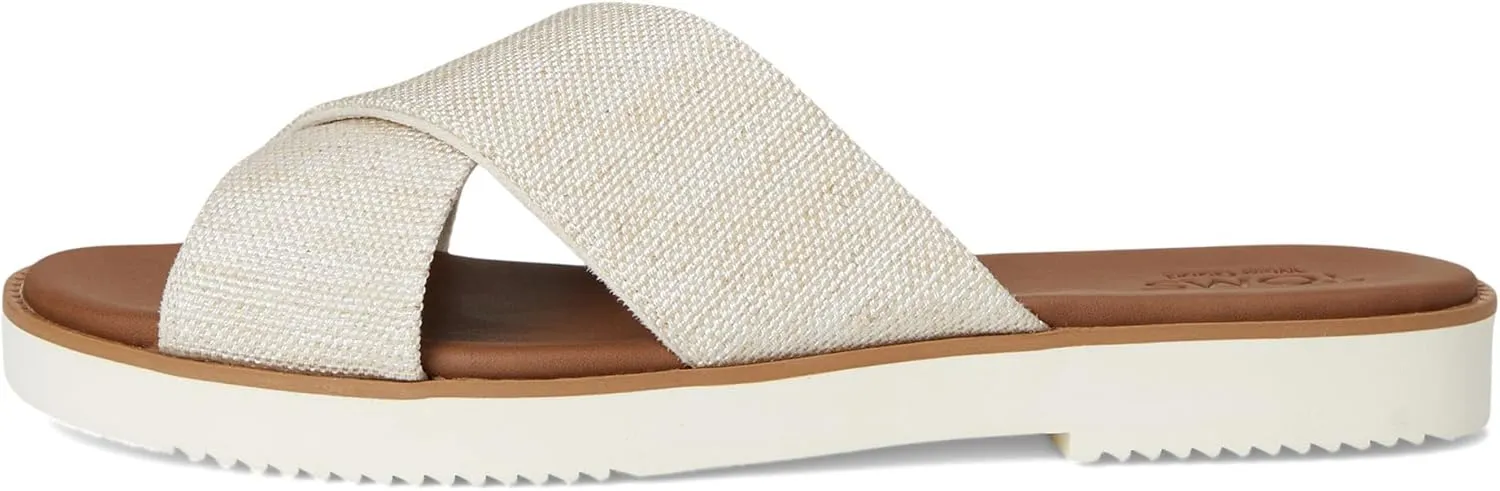 TOMS Women's Mae Crossover Flat Sandal