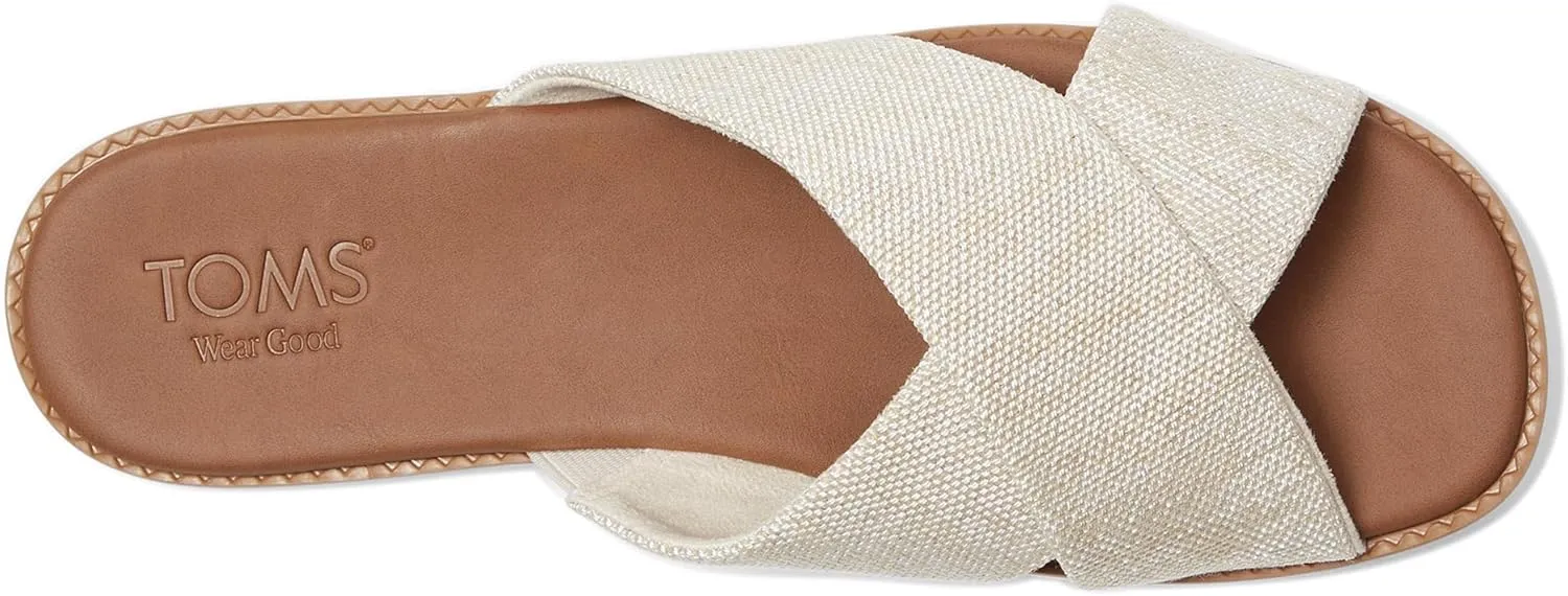 TOMS Women's Mae Crossover Flat Sandal