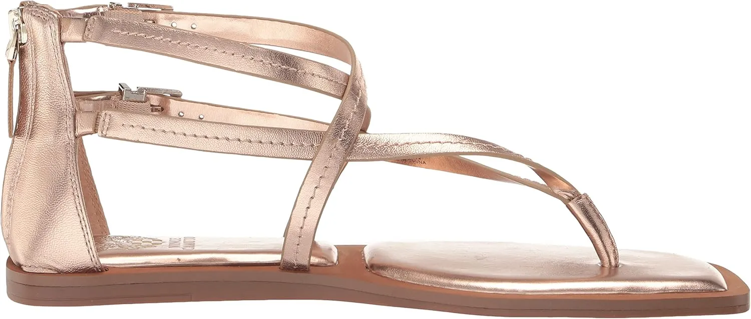 Vince Camuto Women's Brenndie Buckle Sandal Flat