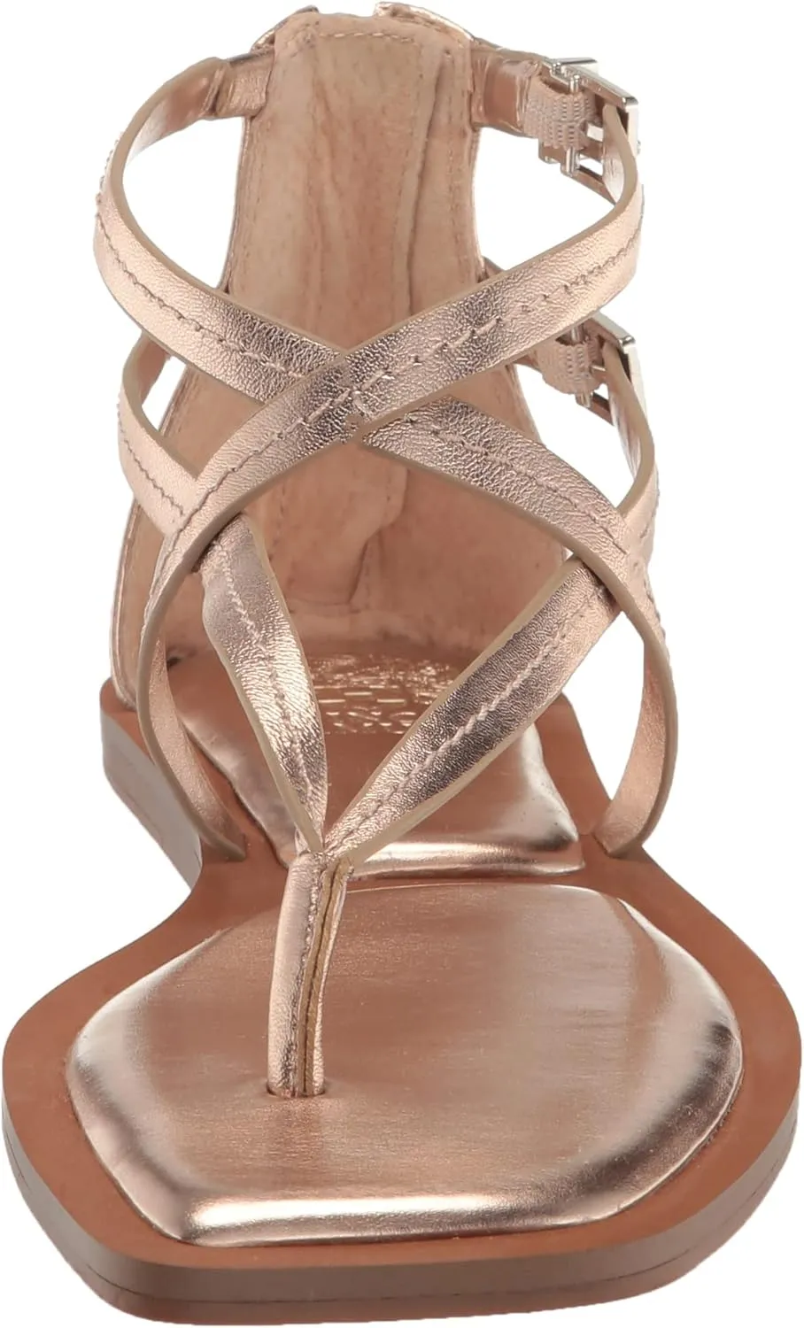 Vince Camuto Women's Brenndie Buckle Sandal Flat