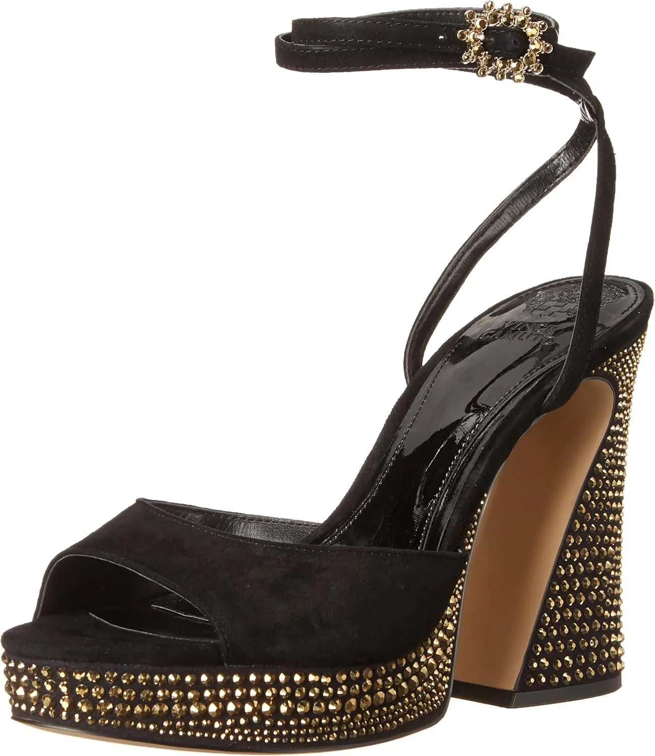 Vince Camuto Women's Footwear Inna Studded Platform Heel Sandal Wedge