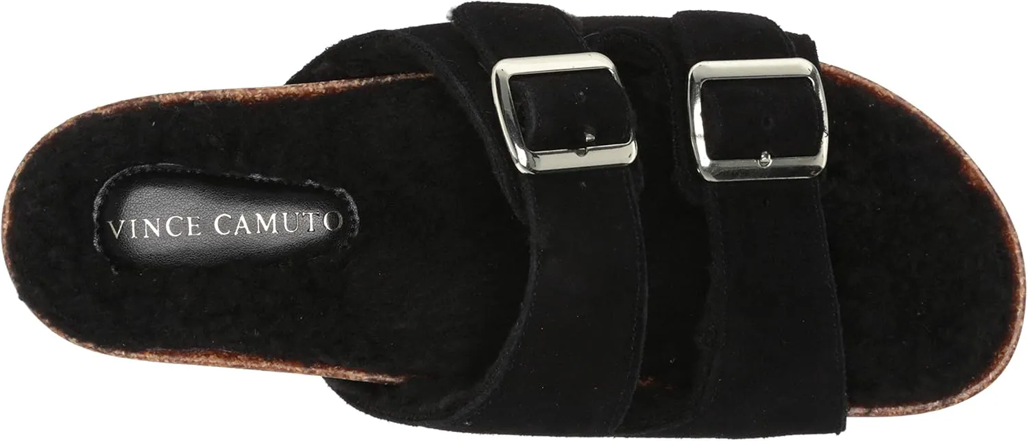 Vince Camuto Women's Mannissa Two Buckle Sandal Slide
