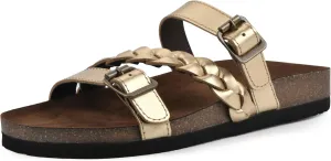 WHITE MOUNTAIN Women's Huntington Flat Sandal