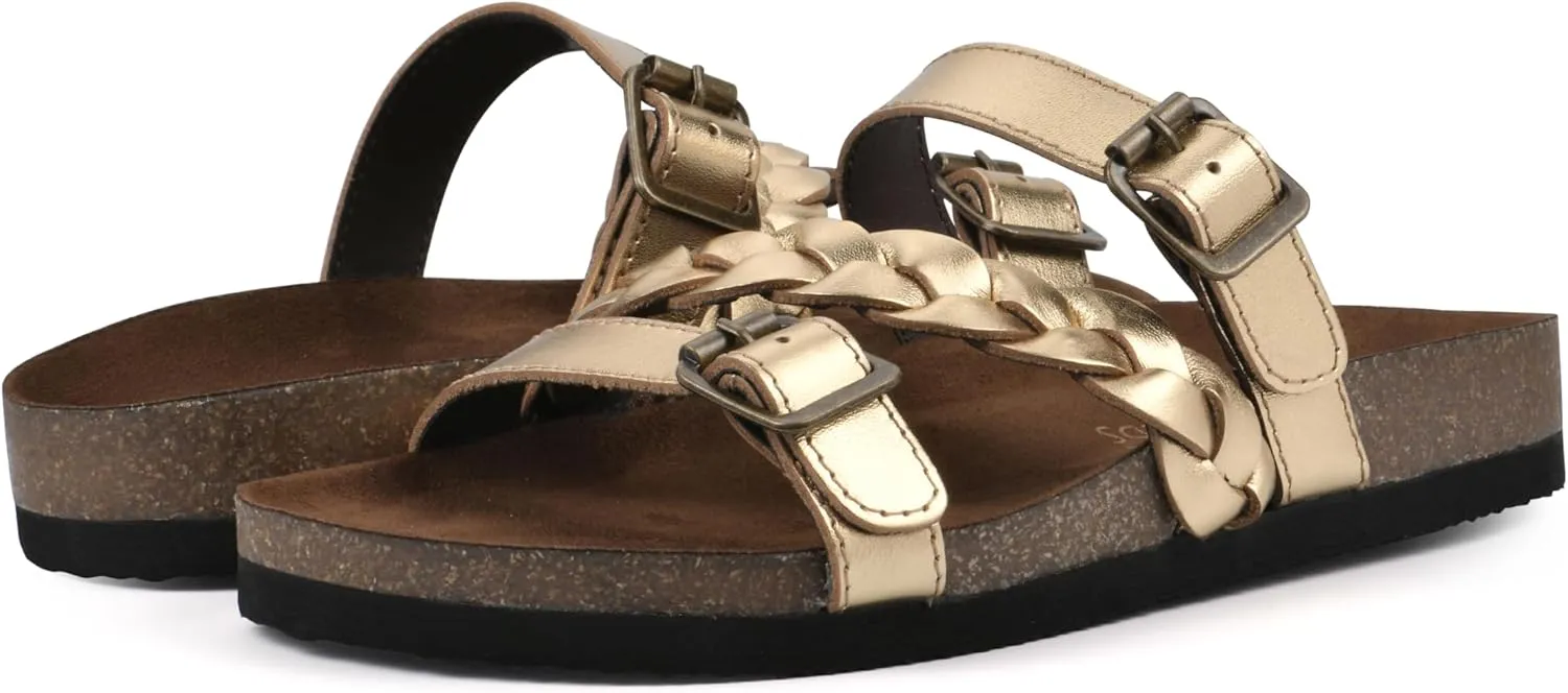 WHITE MOUNTAIN Women's Huntington Flat Sandal