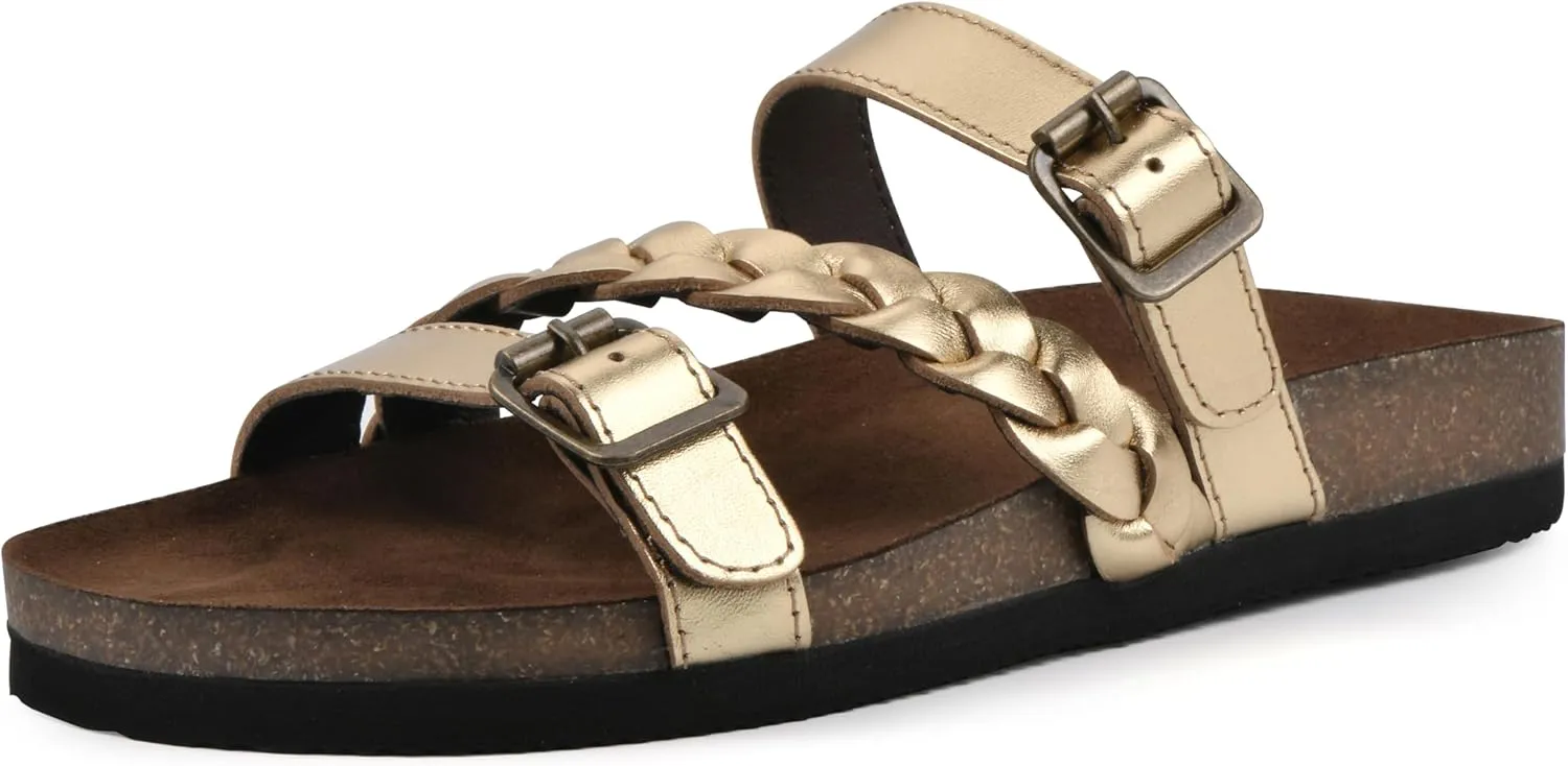 WHITE MOUNTAIN Women's Huntington Flat Sandal