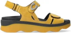 Wolky Women's Flat Sandals, Amber Reflex Leather, 10.5-11