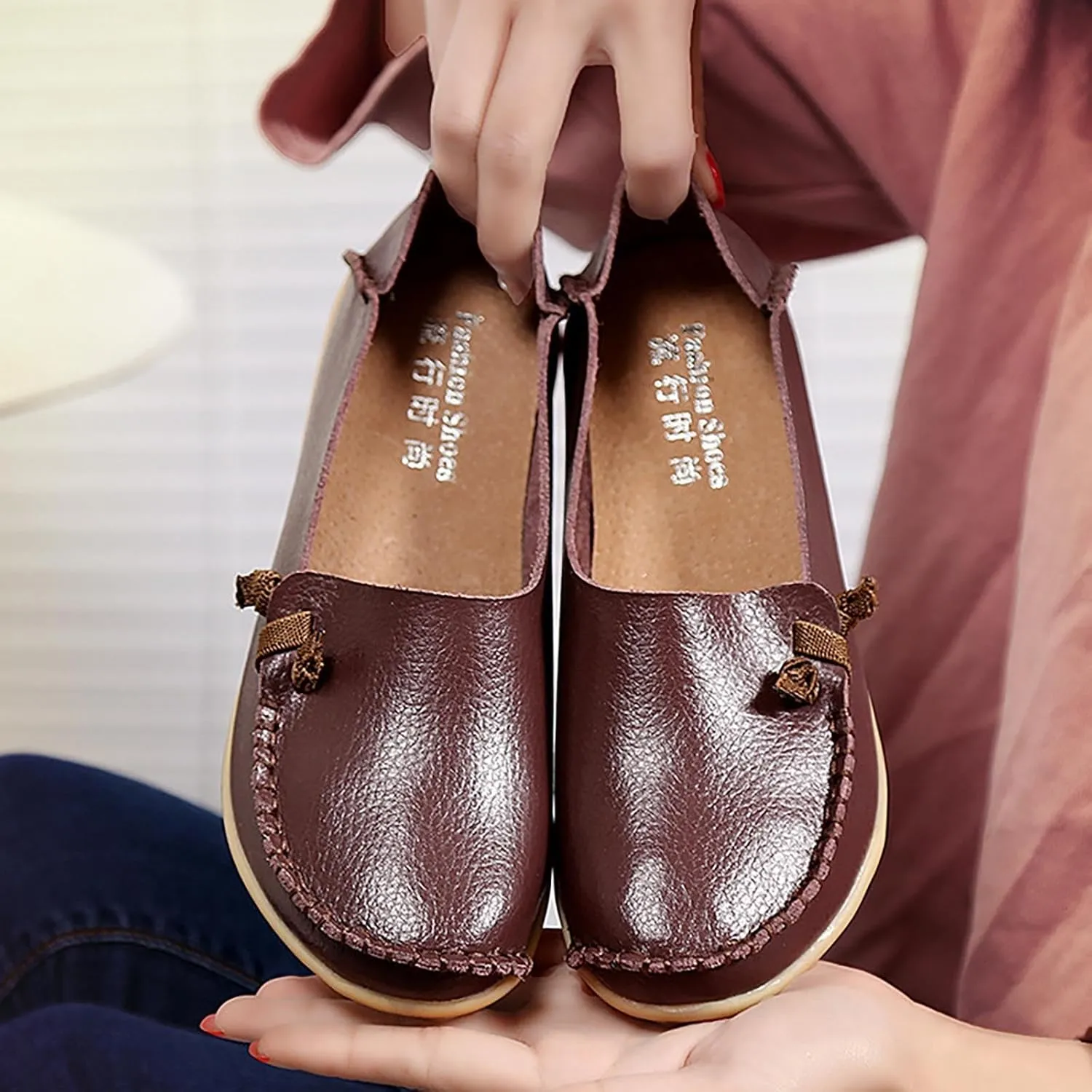 Women Shoes Dressy Comfortable Women's Fashion Sneakers Wide Width Loafers for Women Wide Fashion Round Toe Christmas Running Shoes Women Comfortable & Lightweight