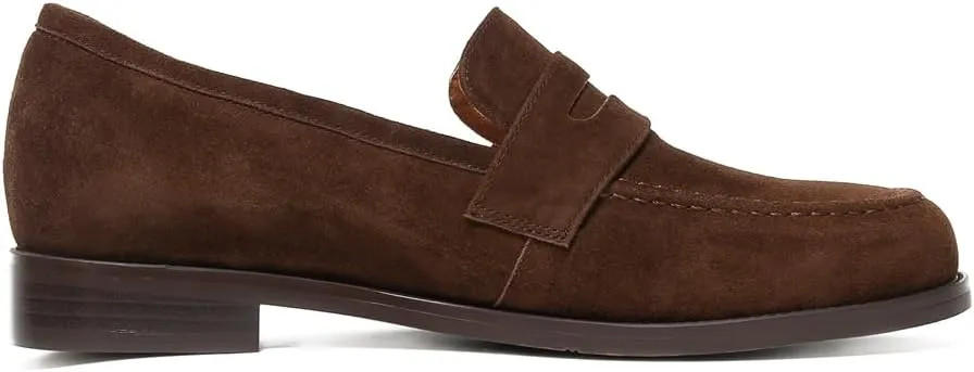 Women's Classic Flat Suede Penny Loafer