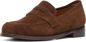 Women's Classic Flat Suede Penny Loafer
