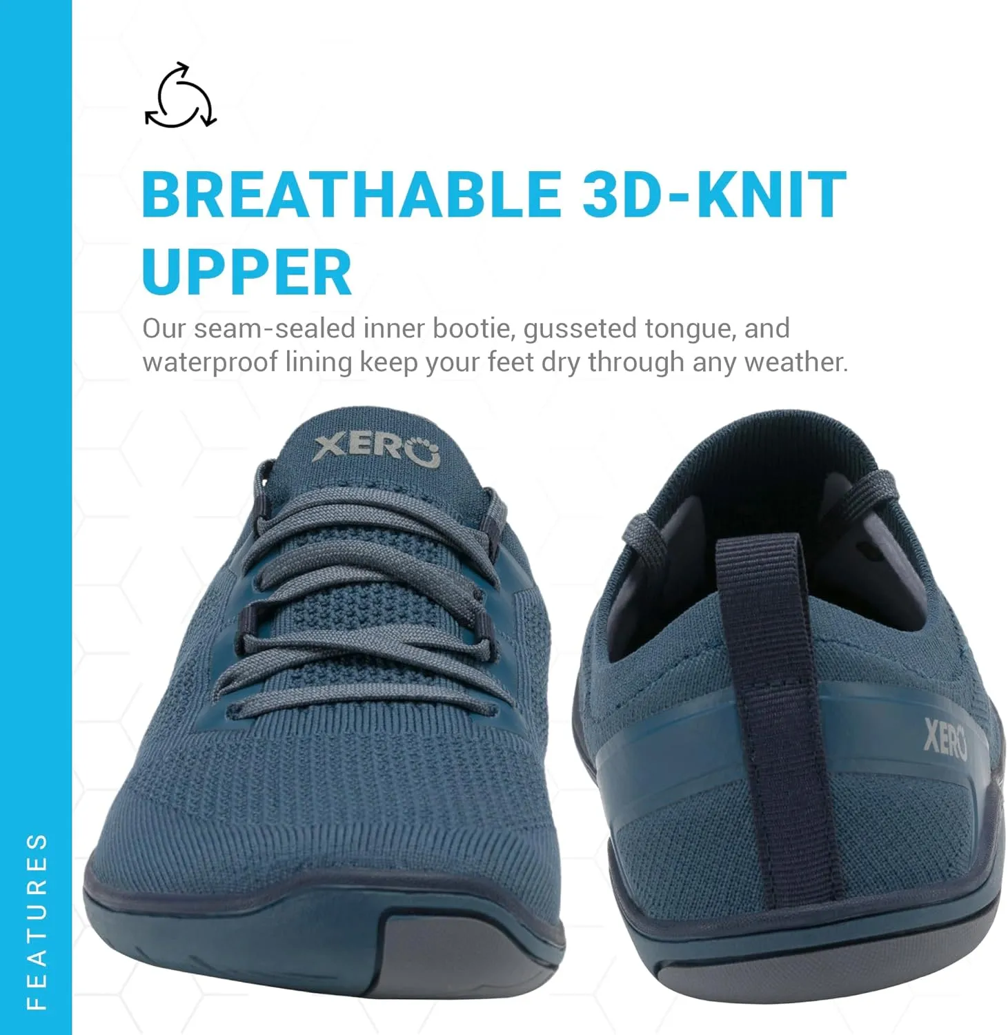 Xero Shoes Women's Nexus Knit Barefoot Athleisure Shoe