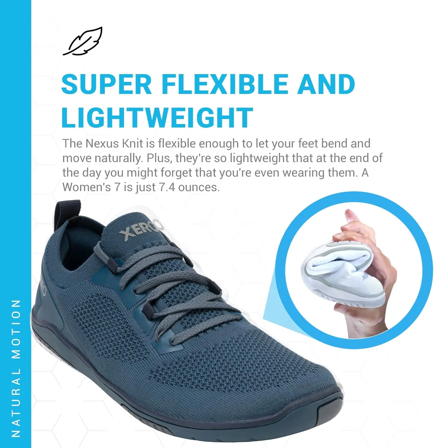 Xero Shoes Women's Nexus Knit Barefoot Athleisure Shoe