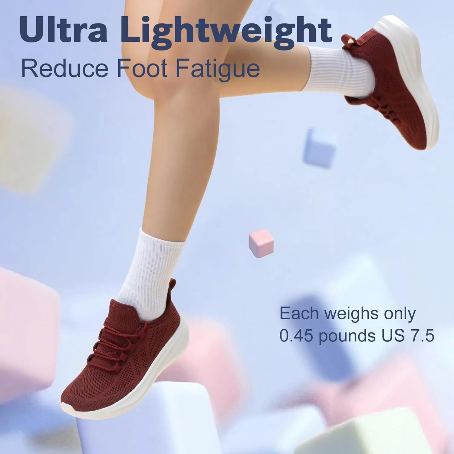 ZOVE Wide Toe Box Shoes Women Extra Wide Width Tennis Sneakers Ultra Light Running Shoes for Women Non-Slip Diabetic Walking Gym Workout Trainer